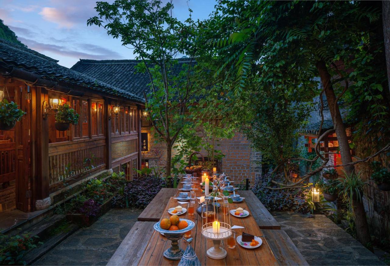 Yangshuo Secret Garden Pensionat Exteriör bild